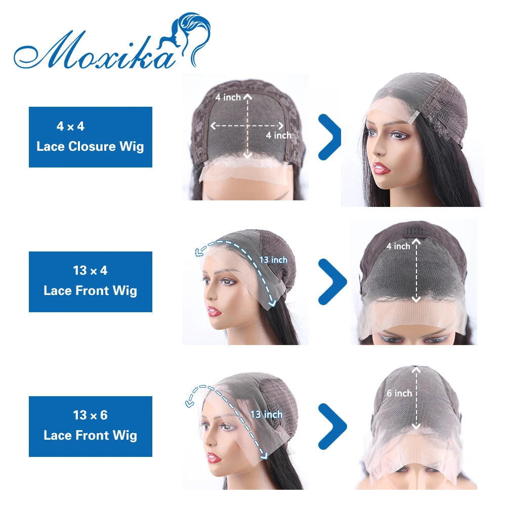 Luna 13x6 HD Lace Frontal Human Hair Wig